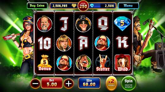 Rock Stars - Casino Slots - Pokies screenshot 2