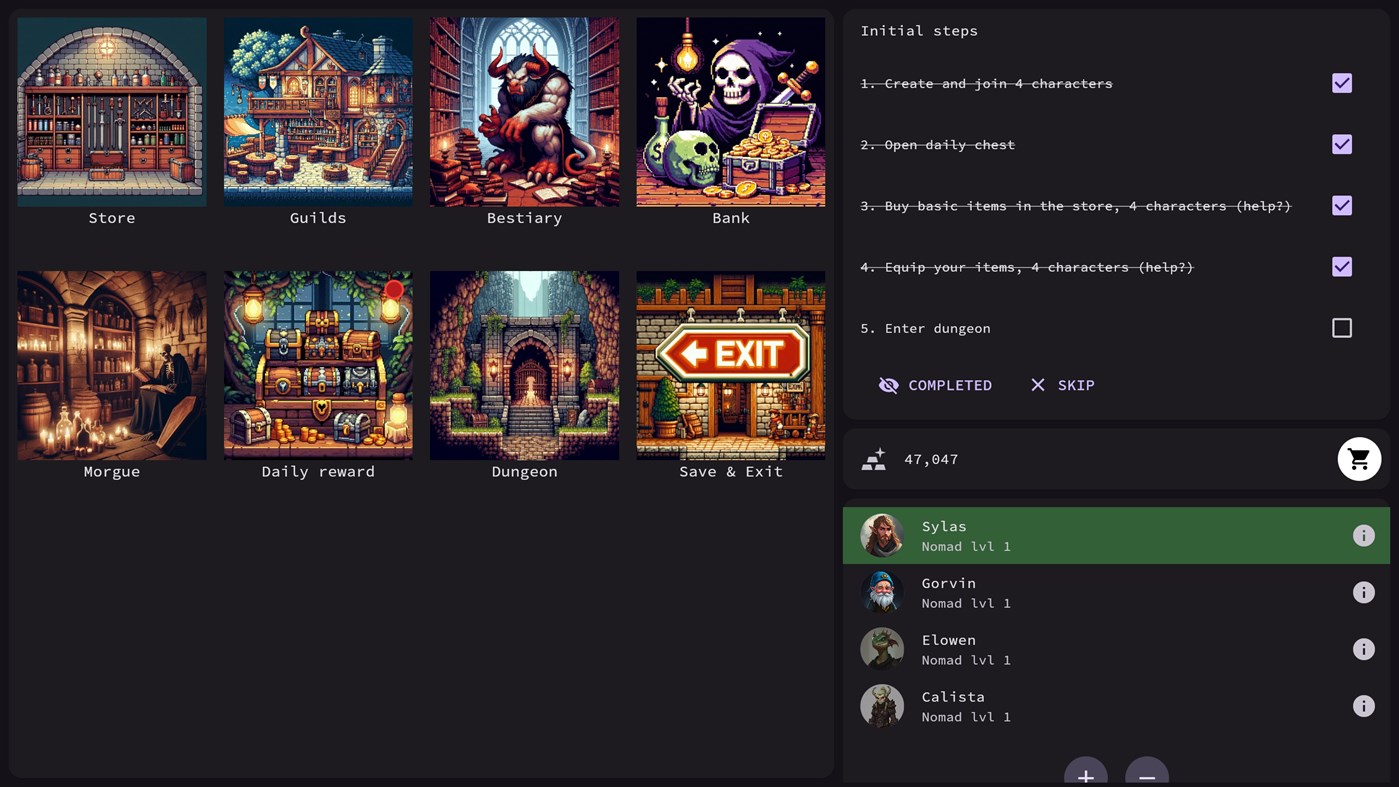 #2. Depths of Endor: Dungeon Crawler RPG (Windows) Által: Javier Hernández Torres