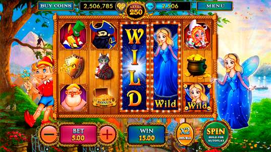 Pinocchio Free Vegas Slots Casino screenshot 1