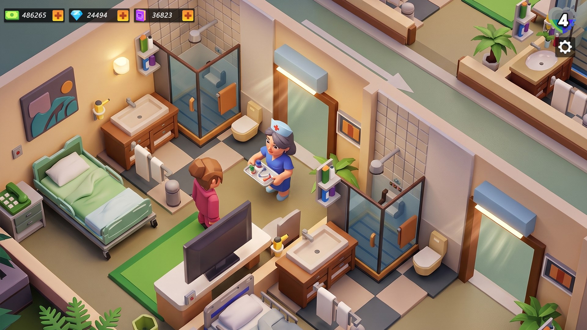 Idle Psych Hospital Tycoon screenshot
