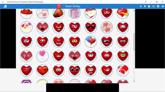 Smiley Emoticons for Facebook, Twitter & all Messengers screenshot 7