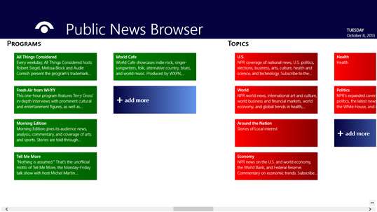 Public News Browser screenshot 5