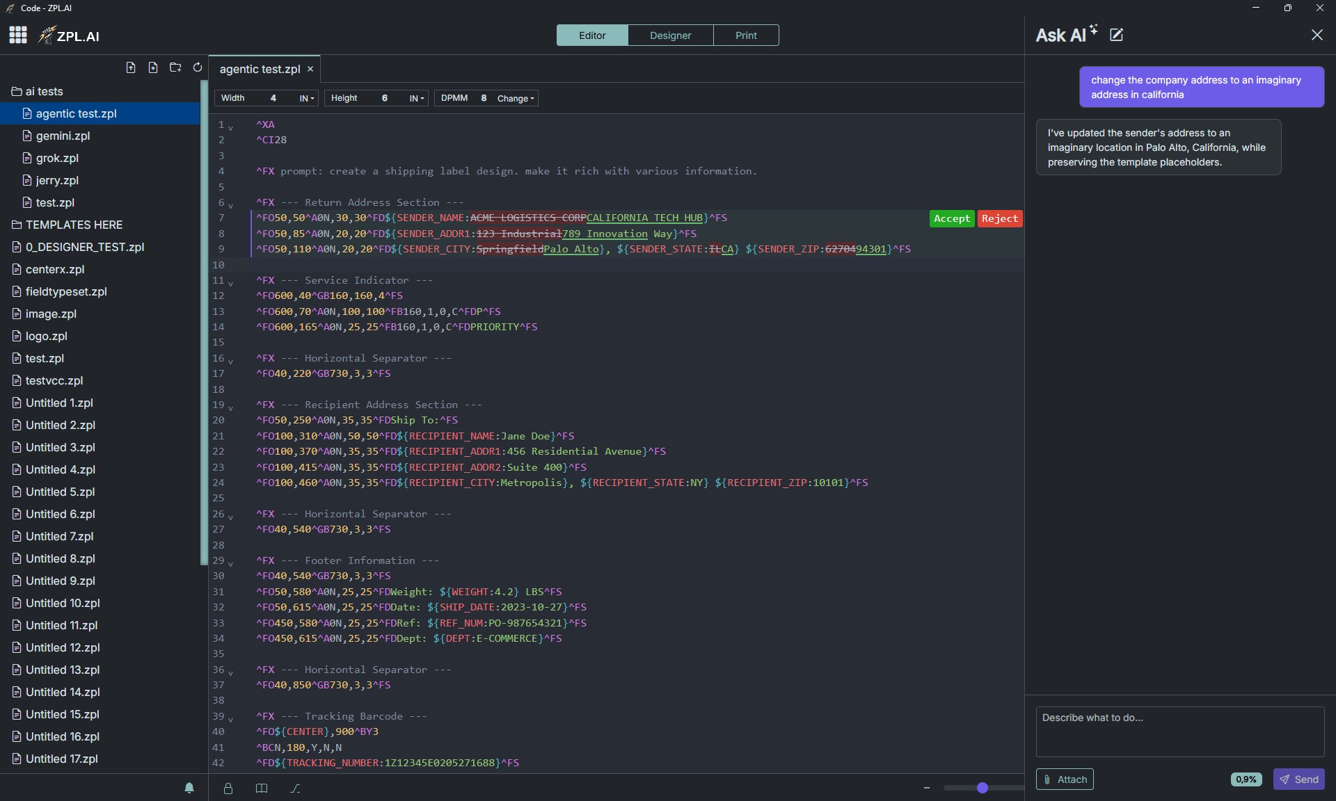 plplページ ZPL Designer — Free Online ZPL Viewer, Editor & Label Previewer