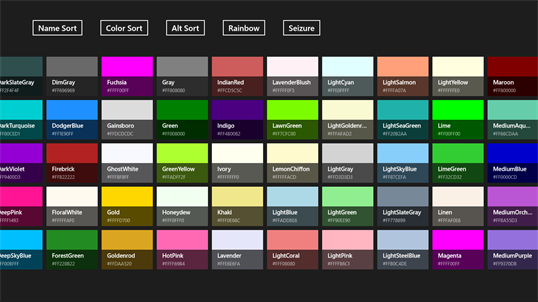 Colors Panel screenshot 2