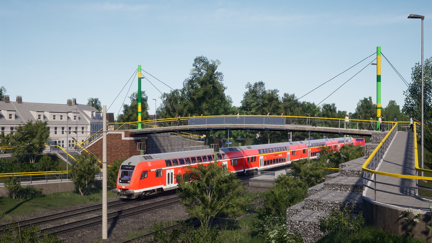 #7. Train Sim World® 5: Hauptstrecke Hamburg - Lübeck (Windows) Av: Dovetail Games