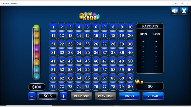 How To Play Cleopatra Keno How To Play Cleopatra Keno