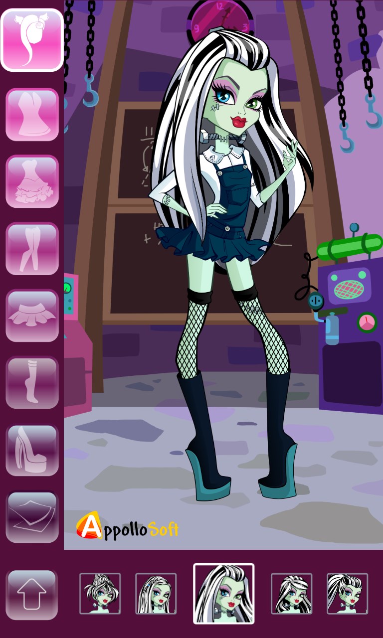 monster high dress up star sue