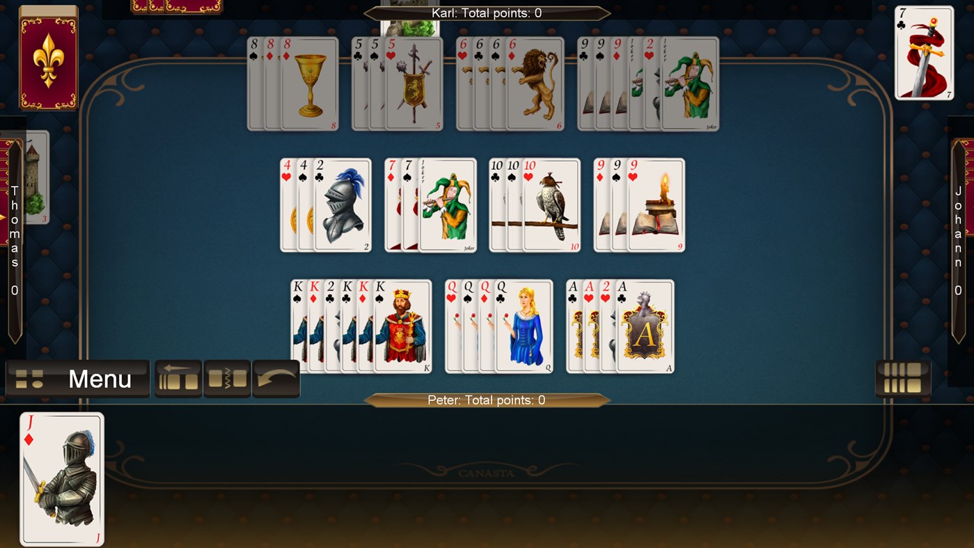 #1. Absolute Canasta for Windows 11 (Windows) โดย: magnussoft Deutschland GmbH