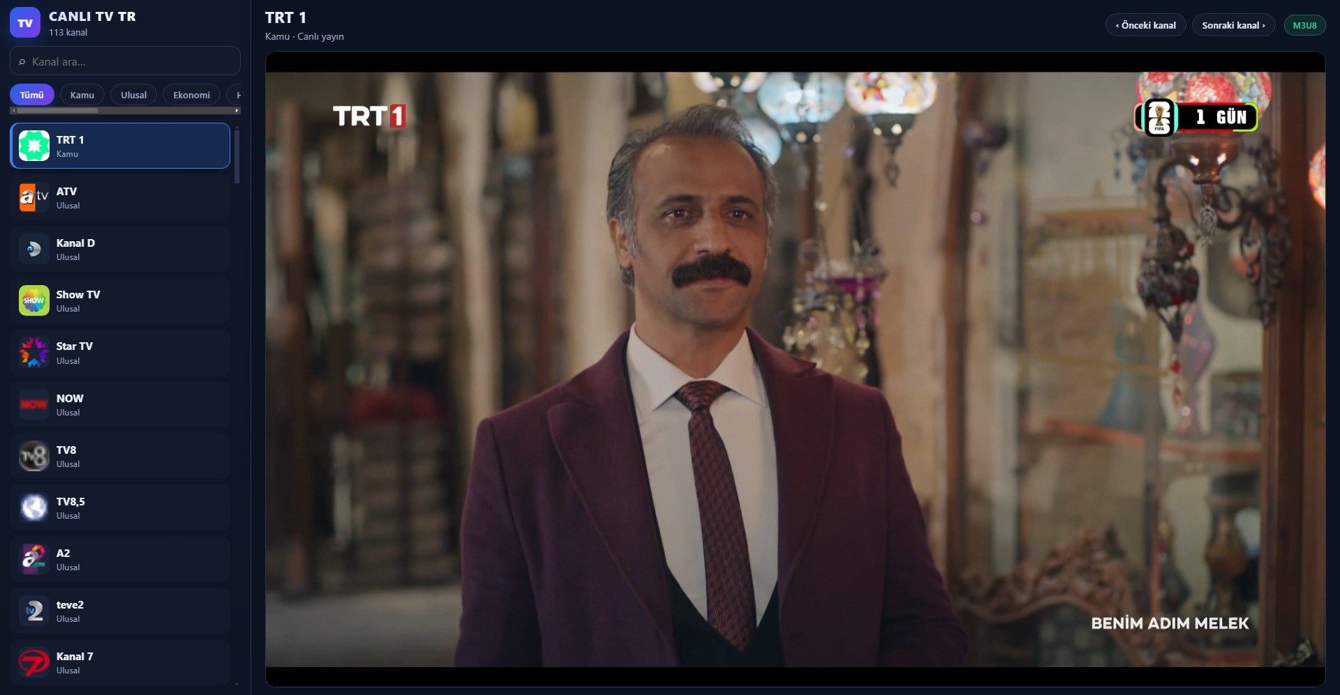 CANLI TV TR screenshot