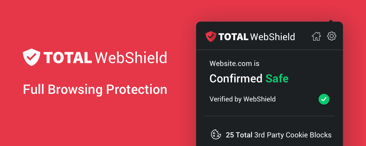 Total WebShield: Online Antivirus Protection promo image