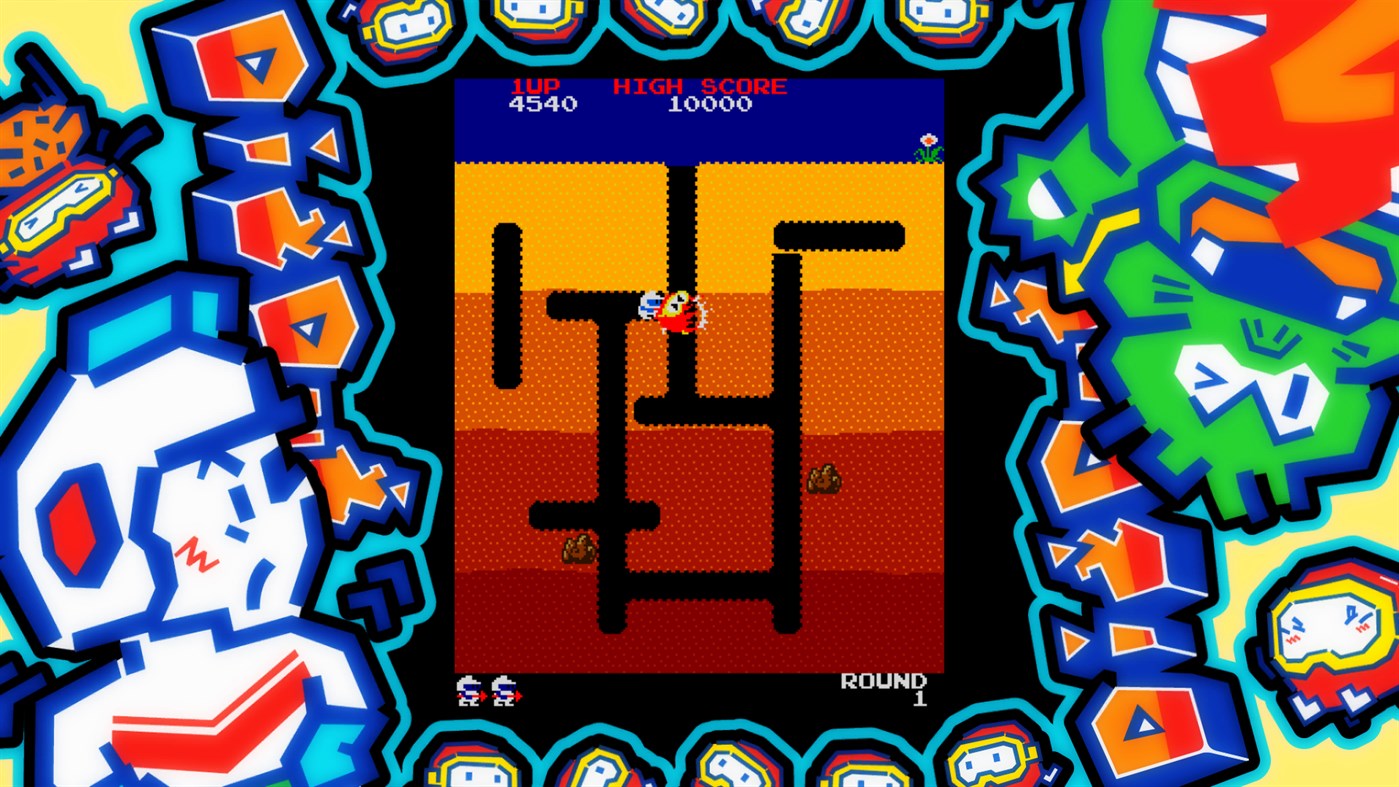 #3. ARCADE GAME SERIES: DIG DUG (Xbox) بواسطة: BANDAI NAMCO Entertainment