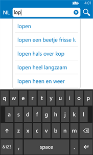 Dutch Spanish dictionary ProDict Free screenshot 1