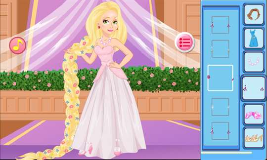 Rapunzel Charming Princess Dress Up screenshot 2