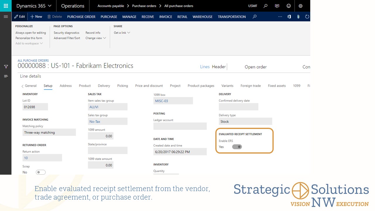 Snapshot 2 of Dynamics ERS