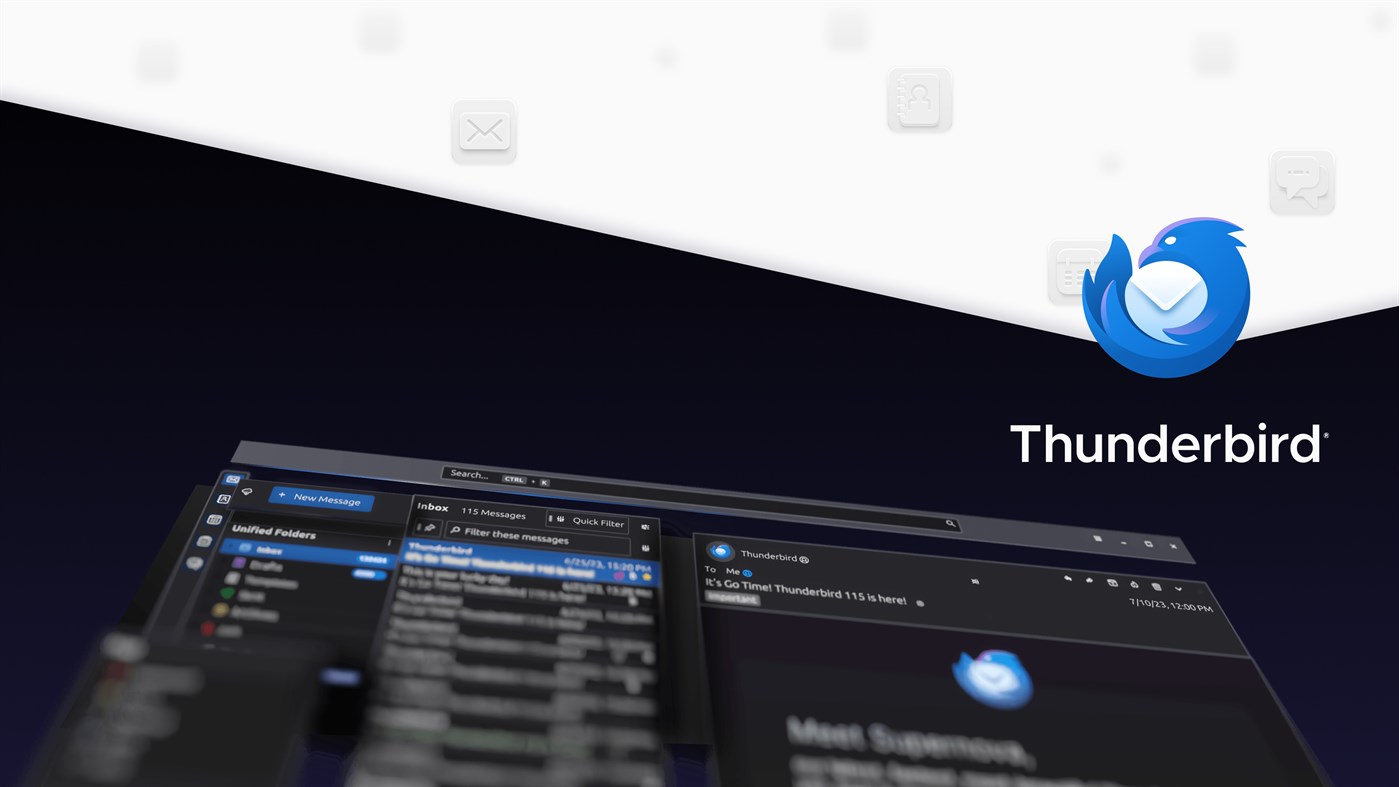 #3. Mozilla Thunderbird ESR (Windows) Podle: Mozilla Thunderbird