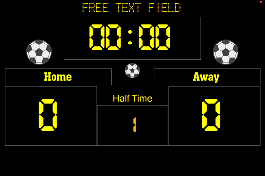 Eguasoft Soccer Scoreboard screenshot 7