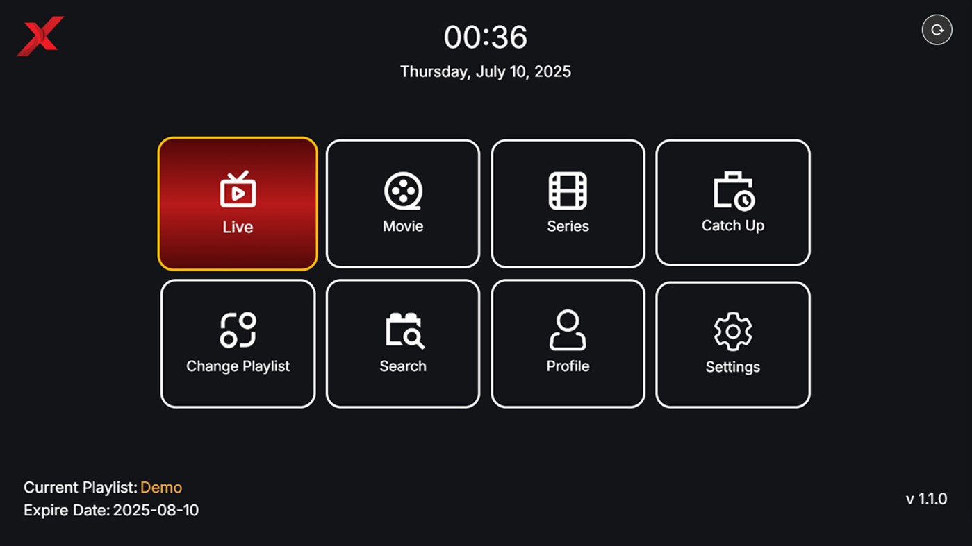 #2. Xtream IPTV Player (Windows) By: Nausheen Amber