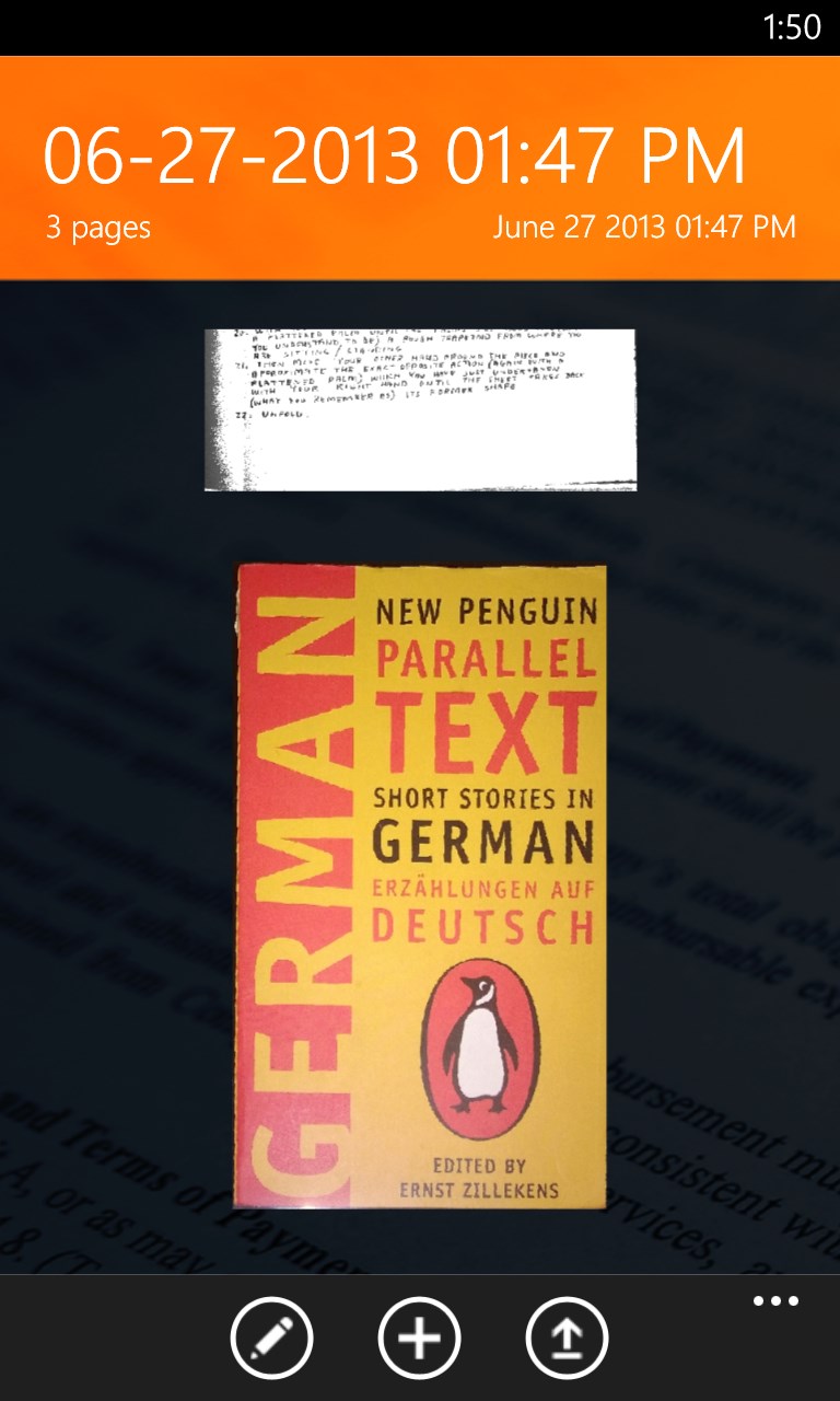 Genius Scan for Windows 10 Mobile