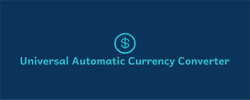 Universal Automatic Currency Converter marquee promo image