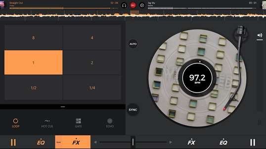 edjing 5: DJ turntable to mix and record music screenshot 4
