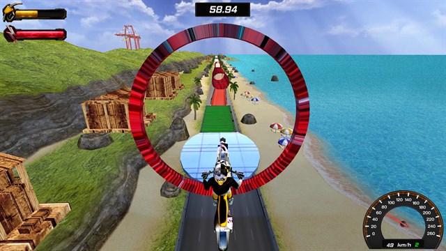 Hill Bike Racing 3D – Turbo Stunt screenshot 4