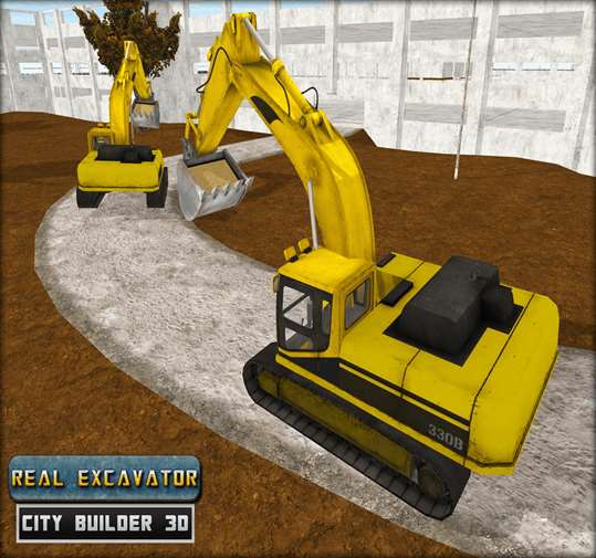 Real Excavator City Builder 3D screenshot 5