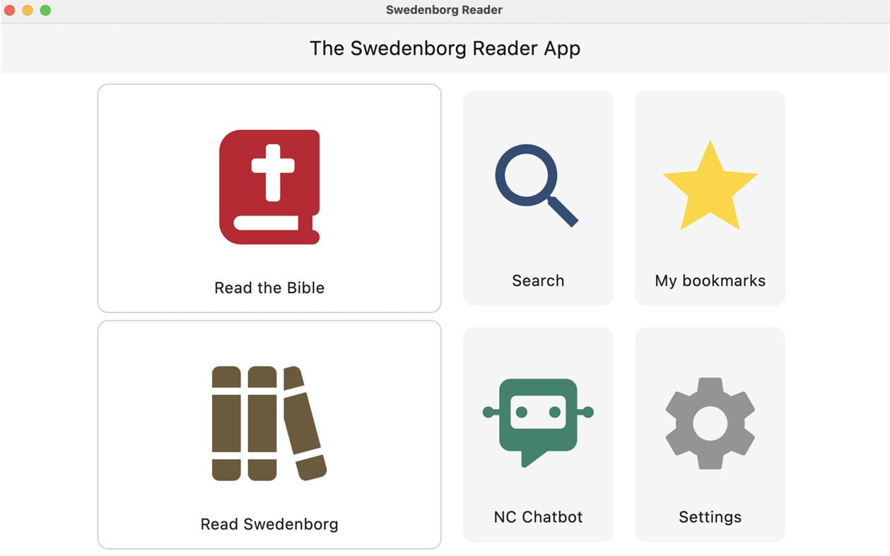 #5. Swedenborg Reader (Windows) Podle: New Christian Bible Study Corp.