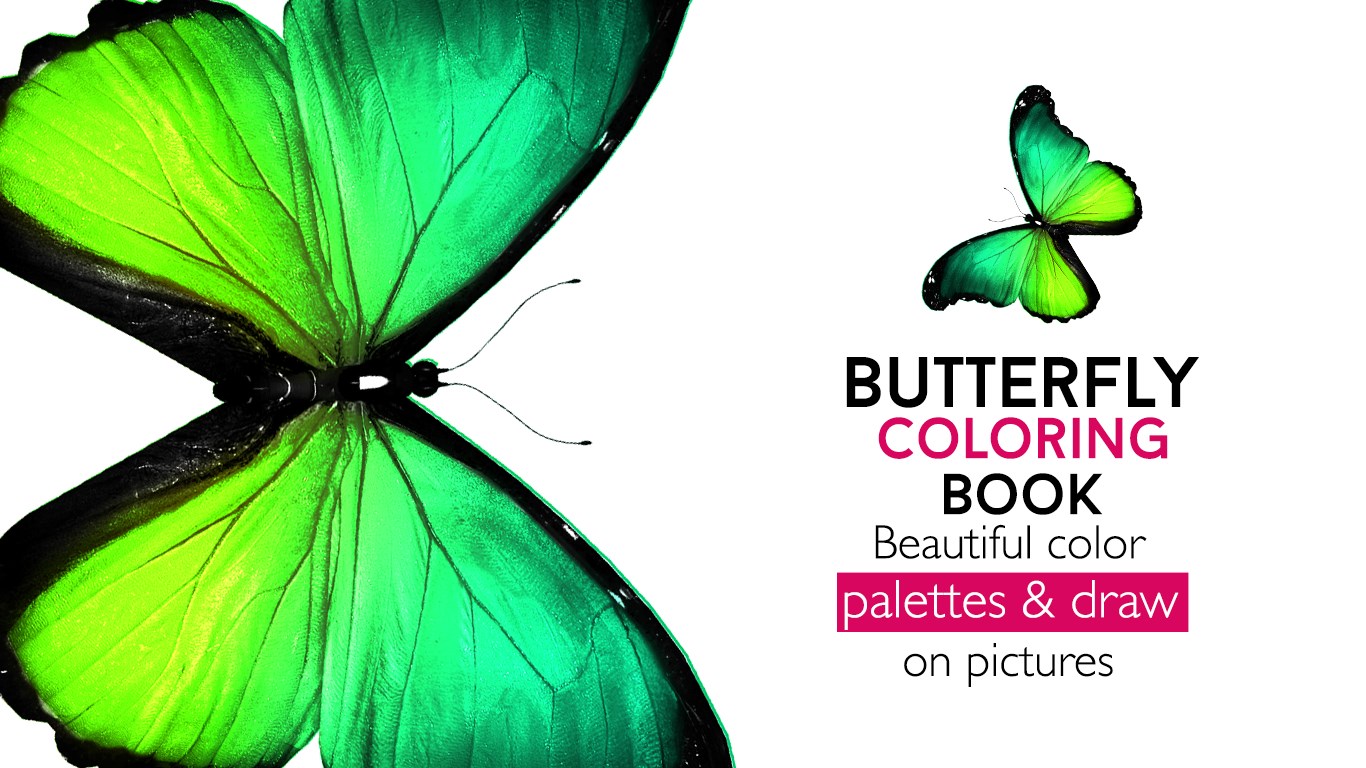 get butterfly coloring book pages for adult  kids