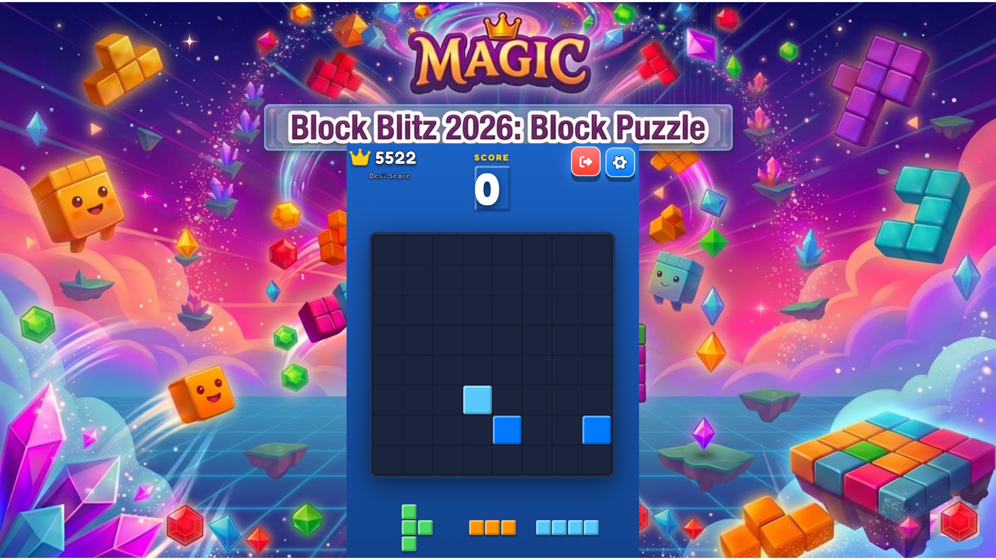 Magic Block Blitz 2026: Block Puzzle screenshot