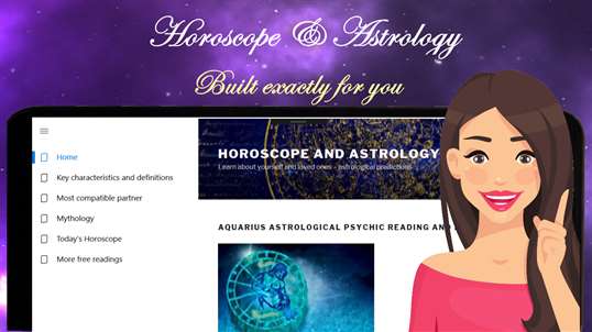 Aquarius Horoscope 2019 supernatural star chart screenshot 1