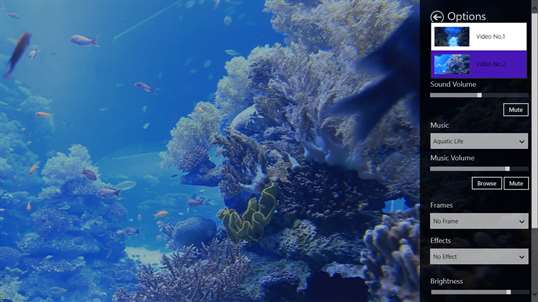 Bluish fresh Aquarium screenshot 1