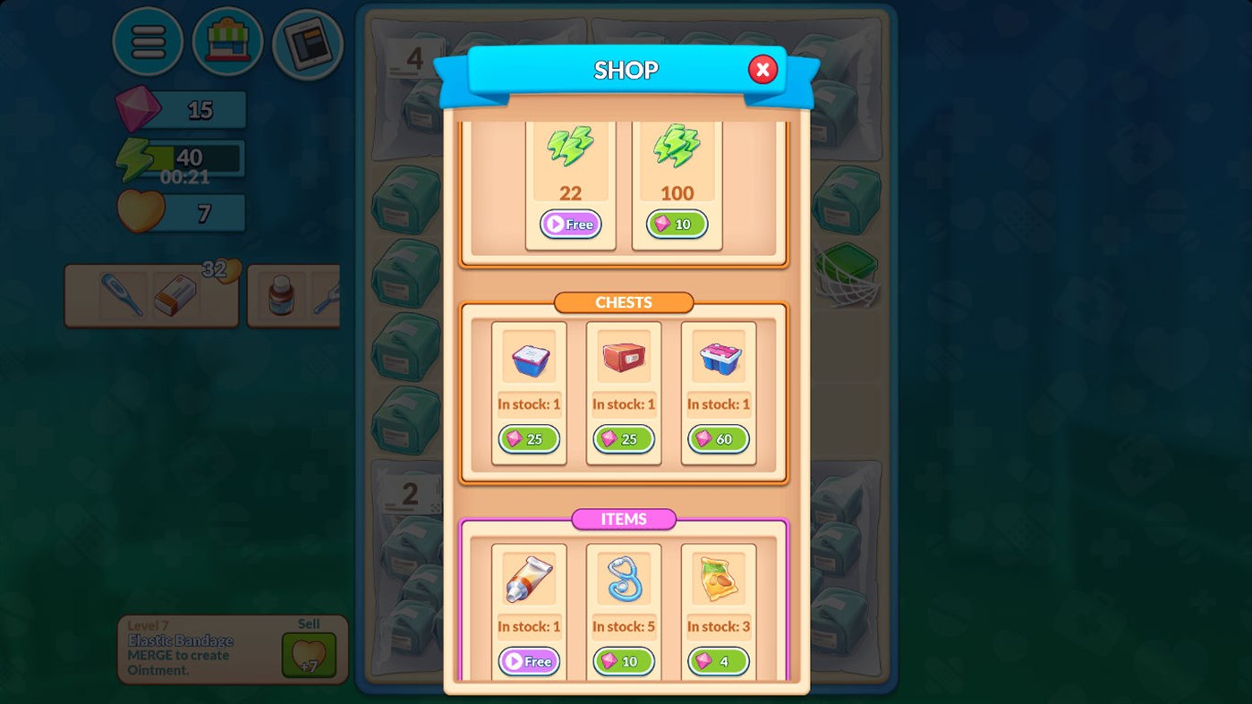 #3. Merge Hospital (Windows) By: KeyGames Network