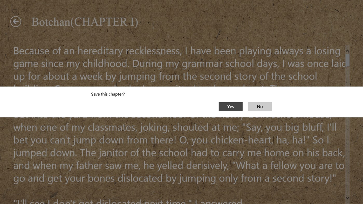 #2. Botchan eBook (Windows) Podle: proapp