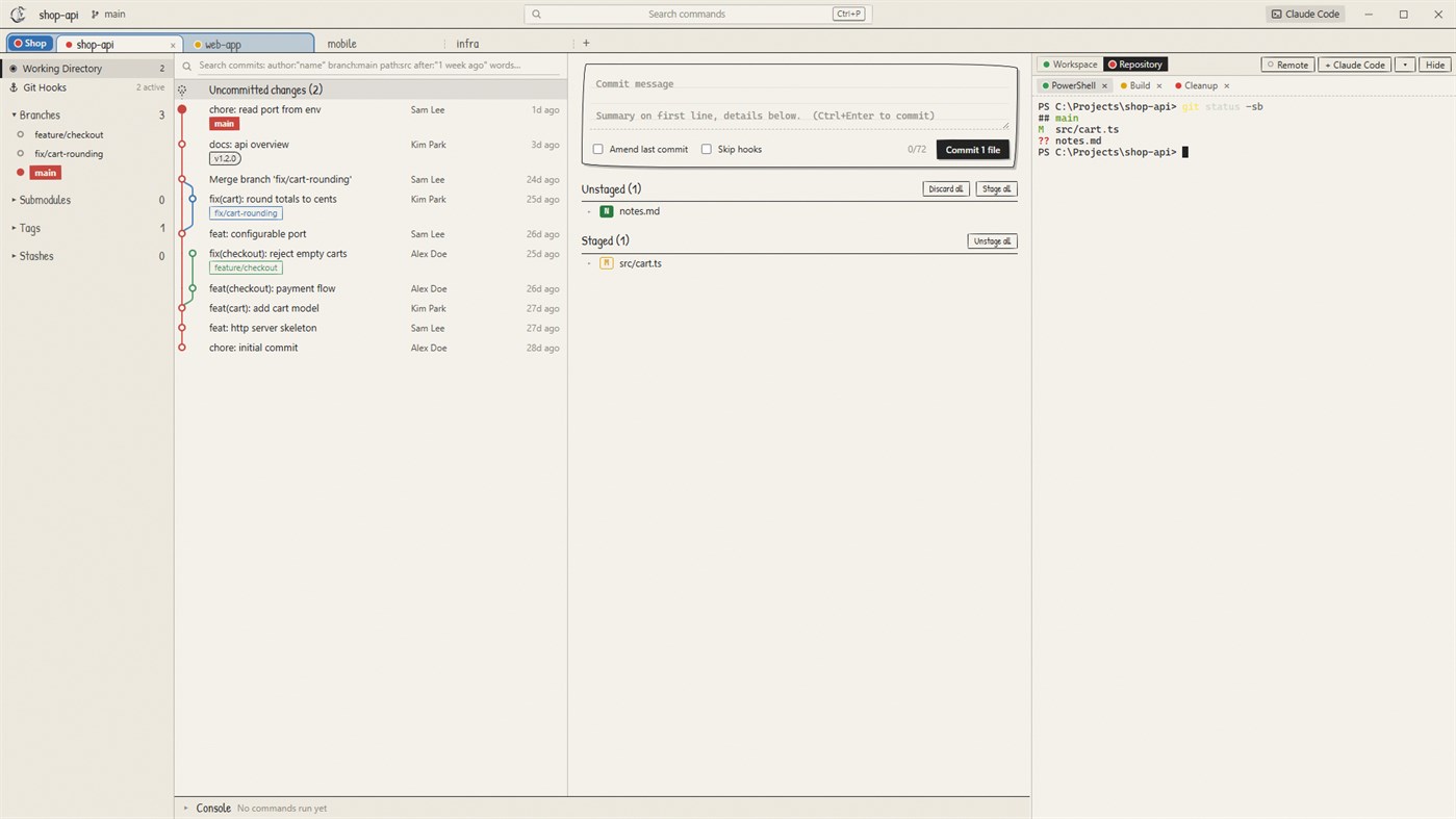 #1. Odysseus Git (Windows) بواسطة: Foundy Works