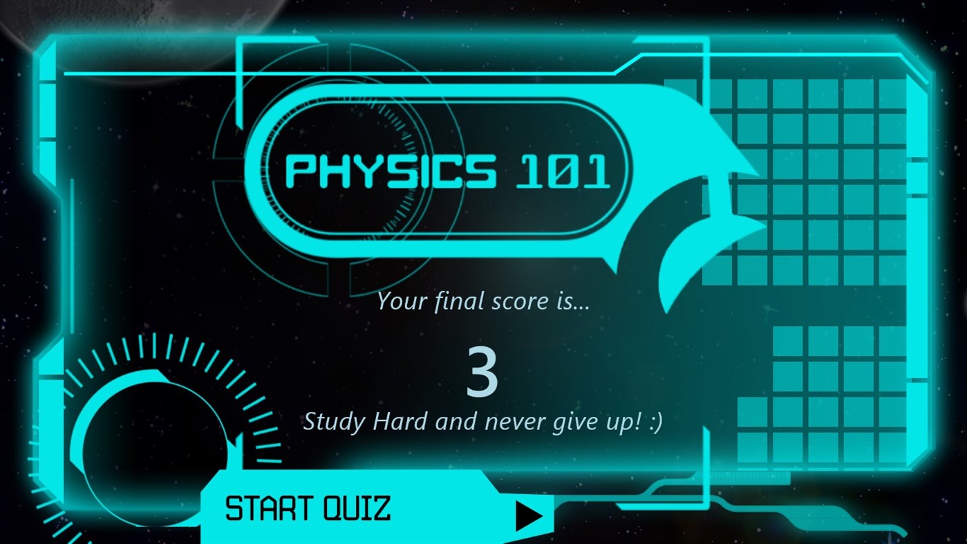 #2. Physics Formula Quiz (Windows) 由: Xtian