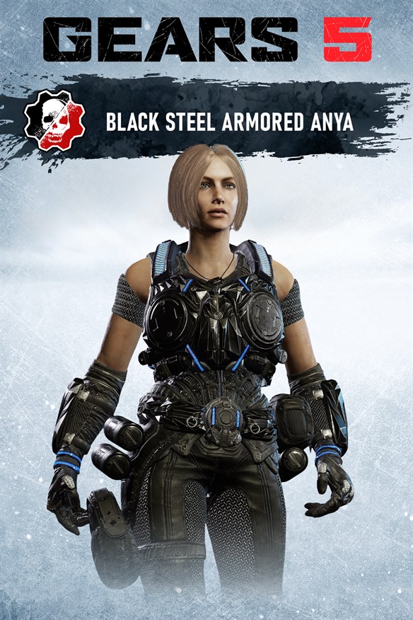 Black Steel Armored Anya