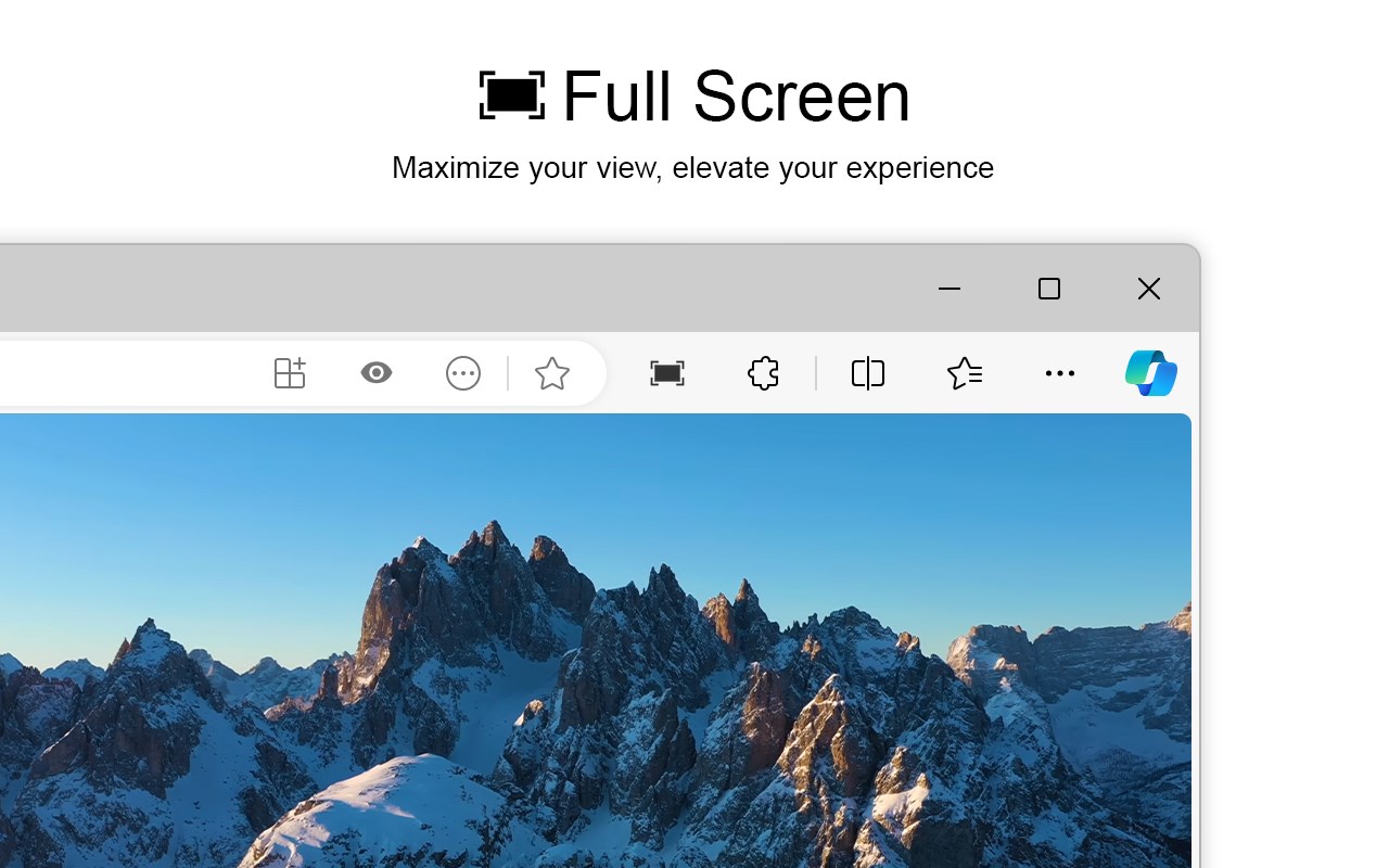 Full Screen for Microsoft Edge