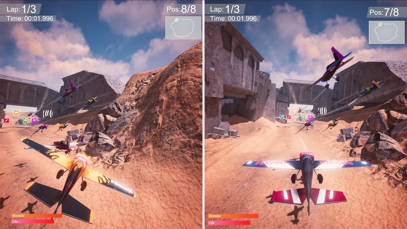 #3. Air Stunt Racing (Windows) By: Pix Arts