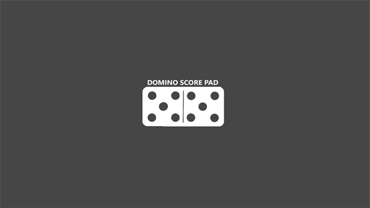 Domino Score Pad screenshot 1