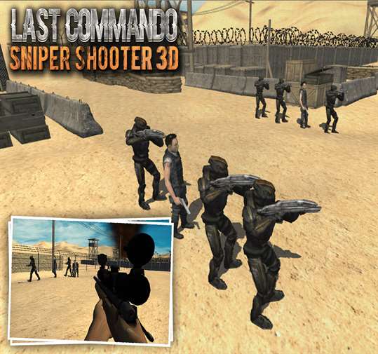 Last Commando Sniper Shooter 3D screenshot 4