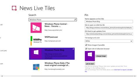 News Live Tiles Screenshots 2