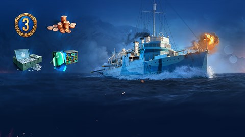 World of Warships: Legends – Pack Navy Warrior