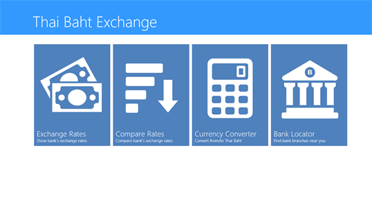 Thai Baht Exchange screenshot 1