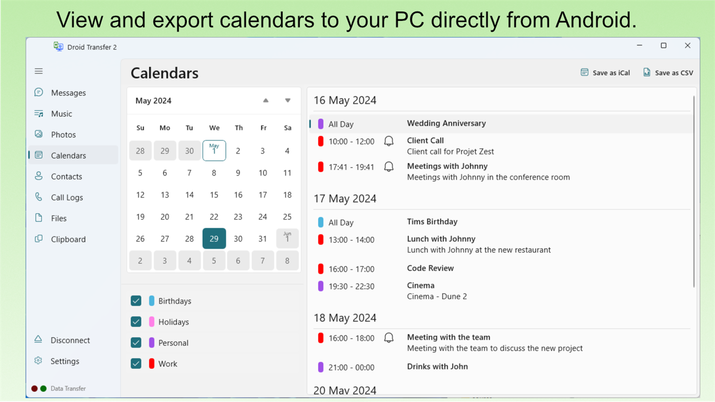 #4. Droid Transfer (Windows) 由: Wide Angle Software Ltd
