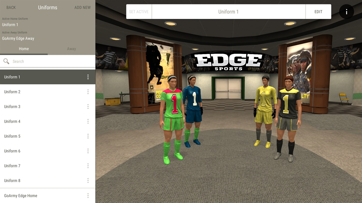 #4. GoArmy Edge Soccer (Windows) Przez: Army Game Studio
