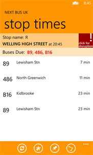 Next Bus UK Live! screenshot 3