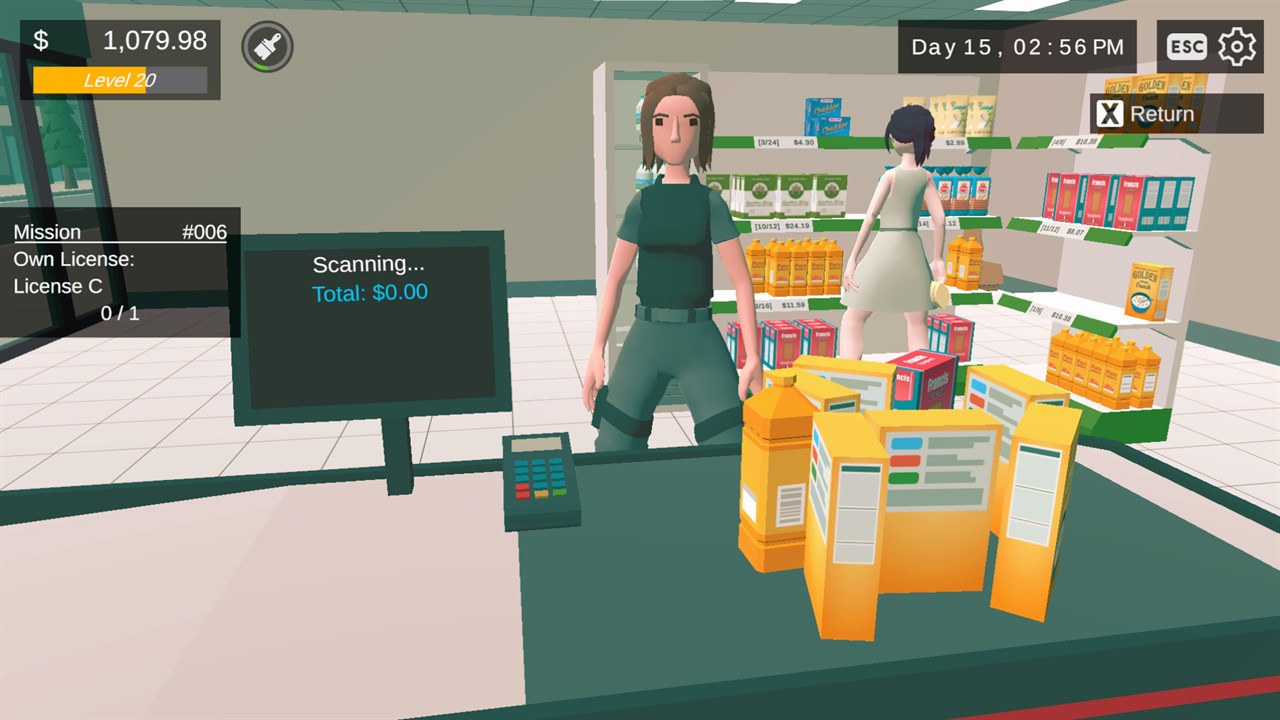 Supermarket Simulator Fun 3D screenshot 4