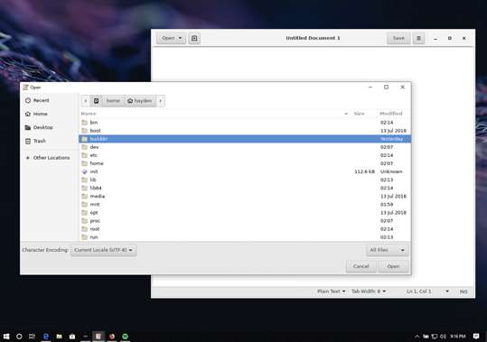 Fedora Remix for WSL screenshot 3