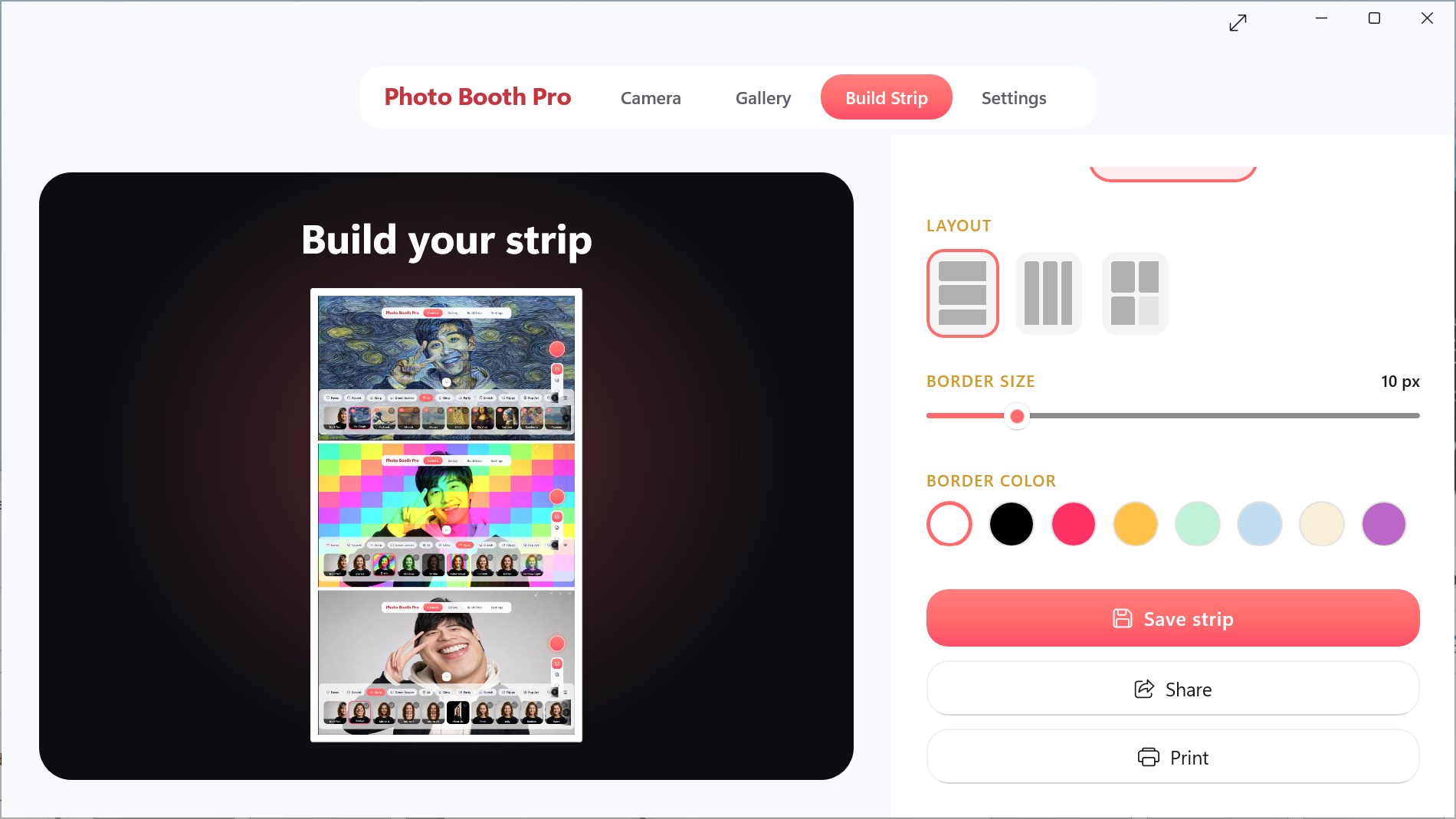 Photo Booth Pro screenshot