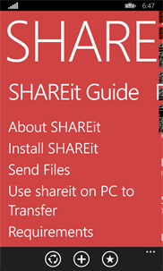 SHAREit - Transfer and Share Guide screenshot 1